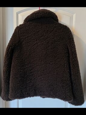 Zadig & Voltaire Brown Teddy Sherpa Coat